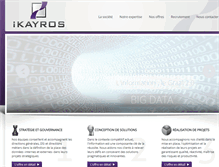 Tablet Screenshot of ikayros.com